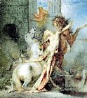 Gustave Moreau Diomedes Devoured by his Horses painting